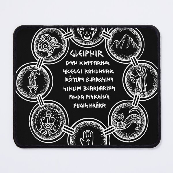 Item preview, Gleipnir (for dark backgrounds) designed and sold by LoneStarViking.
