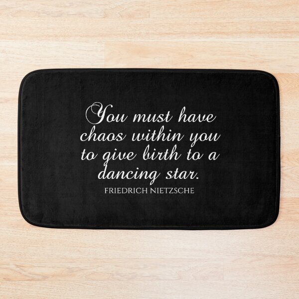 Item preview, You Must Have Chaos Within You To Give Birth To A Dancing Star - Friedrich Nietzsche Quotes designed and sold by PhiloJourney.