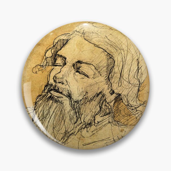 Item preview, Life Drawing 18 - The Bearded man Relaxing designed and sold by LonelyWinters.