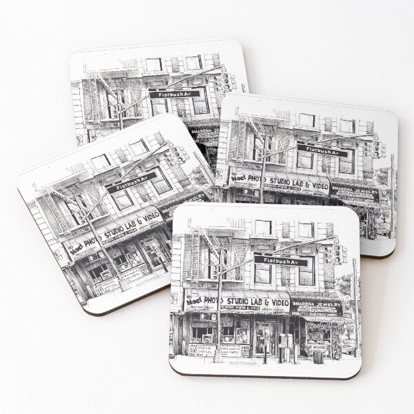 Item preview, Flatbush Brooklyn Street designed and sold by MargoMoore.
