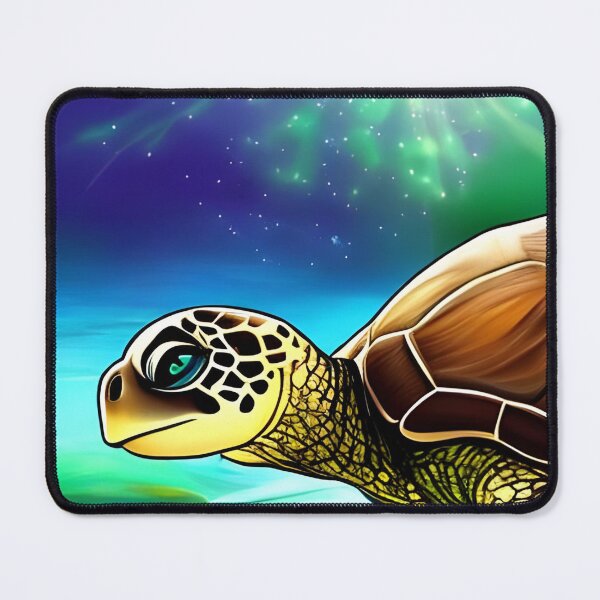 Item preview, Cute turtle wallpaper designed and sold by The Love Quill.