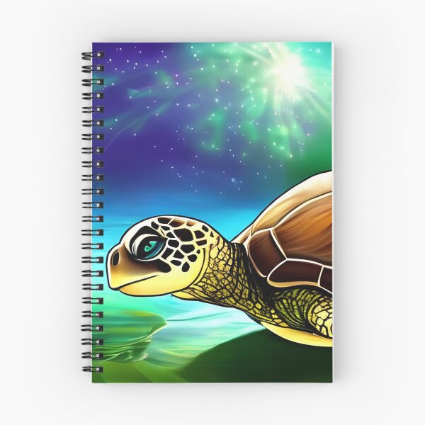 Item preview, Cute turtle wallpaper designed and sold by The Love Quill.