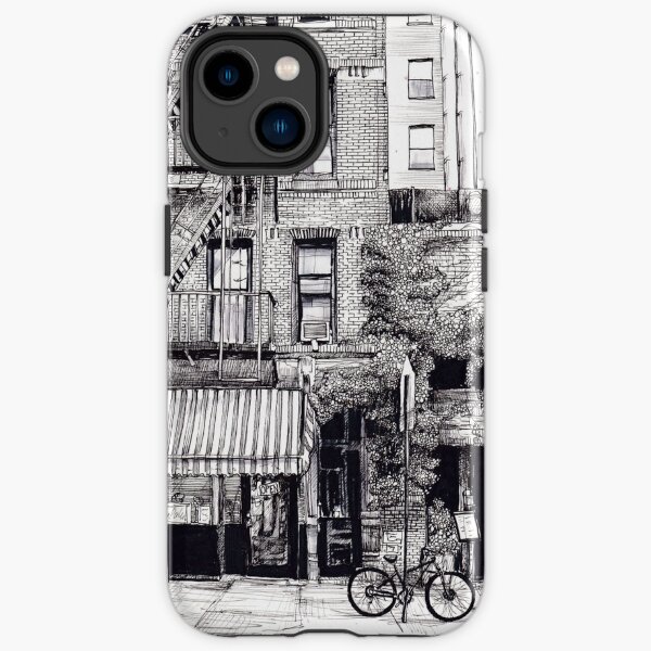 New Yorker Block iPhone Robuste Hülle