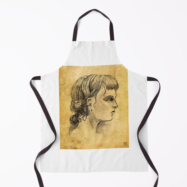 Item preview, Life Drawing 20 - Side Portrait of Young Woman designed and sold by LonelyWinters.