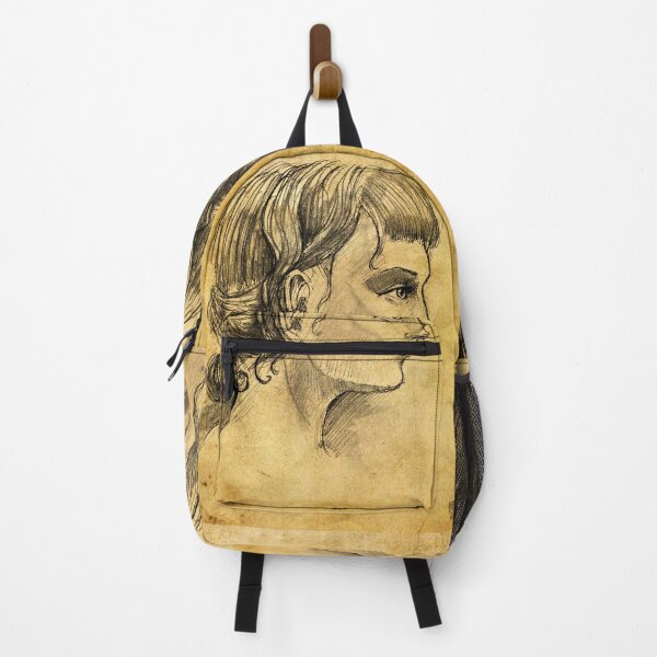 Item preview, Life Drawing 20 - Side Portrait of Young Woman designed and sold by LonelyWinters.
