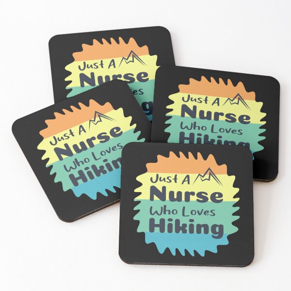 Item preview, Just A Nurse Who Loves Hiking designed and sold by THROUGH-LIFE.