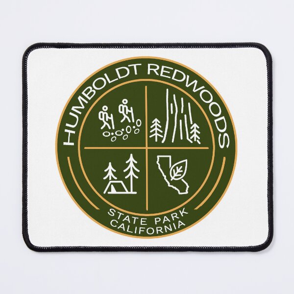 Item preview, Humboldt Redwoods State Park Heraldic Logo designed and sold by VanyaKar.
