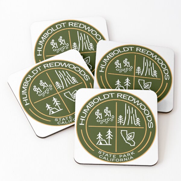 Item preview, Humboldt Redwoods State Park Heraldic Logo designed and sold by VanyaKar.