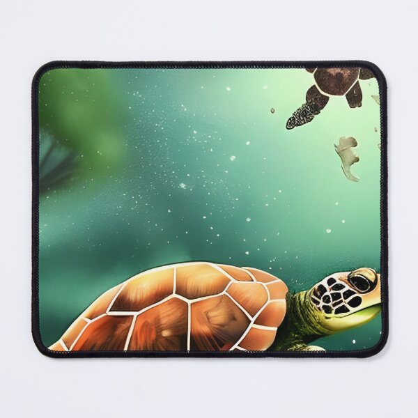 Item preview, Cute turtle wallpaper designed and sold by The Love Quill.