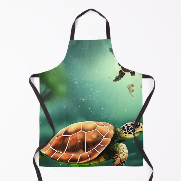 Item preview, Cute turtle wallpaper designed and sold by The Love Quill.