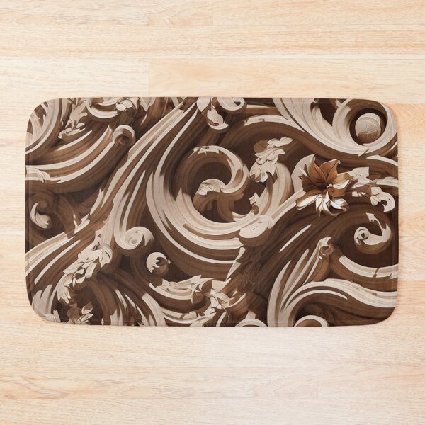 Item preview, Seamless Leaf Relief Carving VIII designed and sold by newdreamsss.