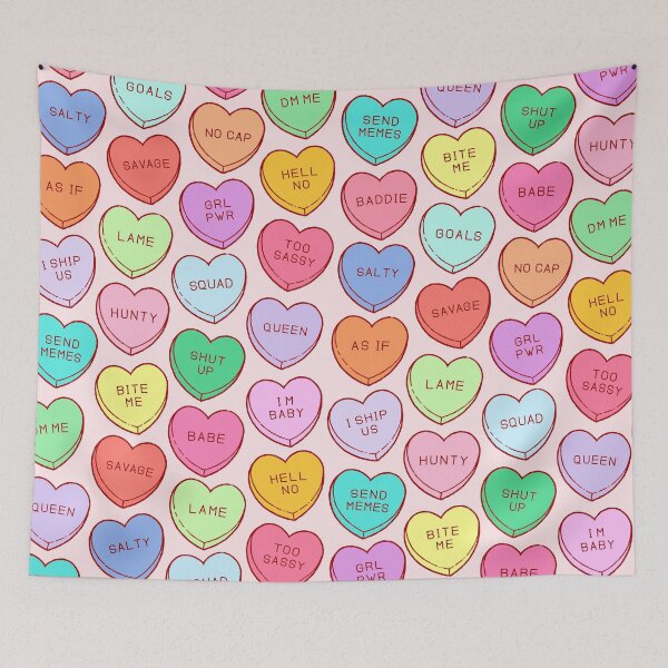 Item preview, Sassy Hearts - Full Print designed and sold by Royal Sass.