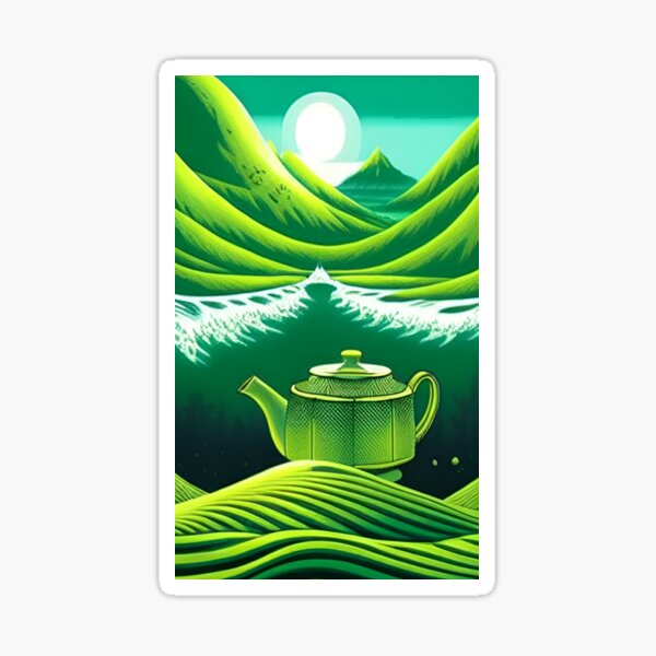 "To Heaven In A Teapot" Sticker for Sale by AstraLowelle Redbubble