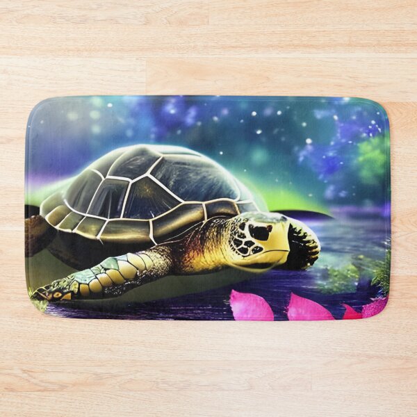 Item preview, Cute turtle wallpaper designed and sold by The Love Quill.