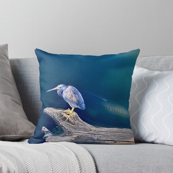Item preview, Bird on Limb with Fish designed and sold by JLFXCreations.