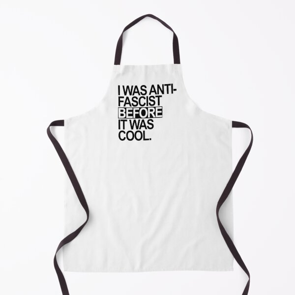 Item preview, I WAS ANTI-FASCIST BEFORE IT WAS COOL (BLACK) designed and sold by Thelittlelord.