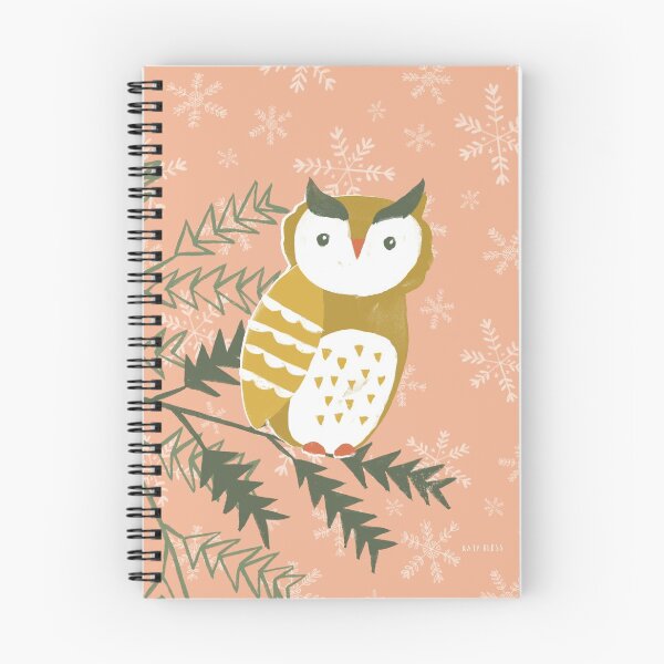 Item preview, Winter Woodland Owl by Katy Bloss designed and sold by Katy Bloss.