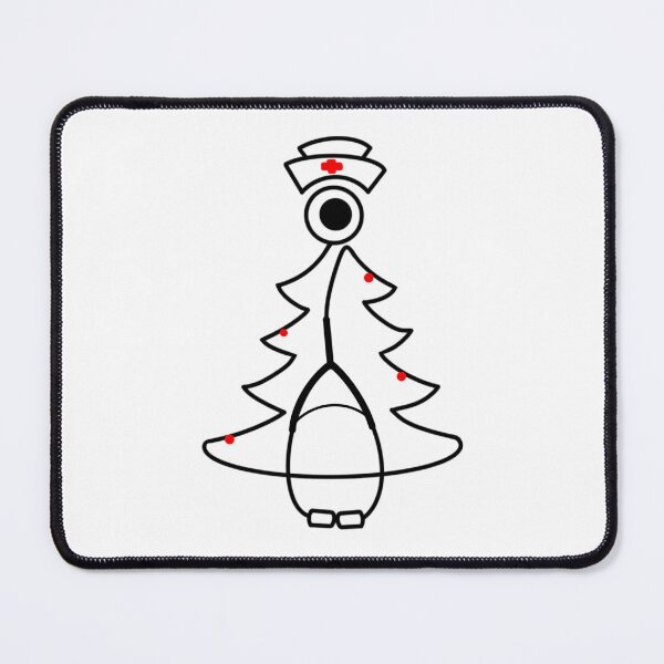 Item preview, Stethoscope Tree (black) designed and sold by RandiMullins.
