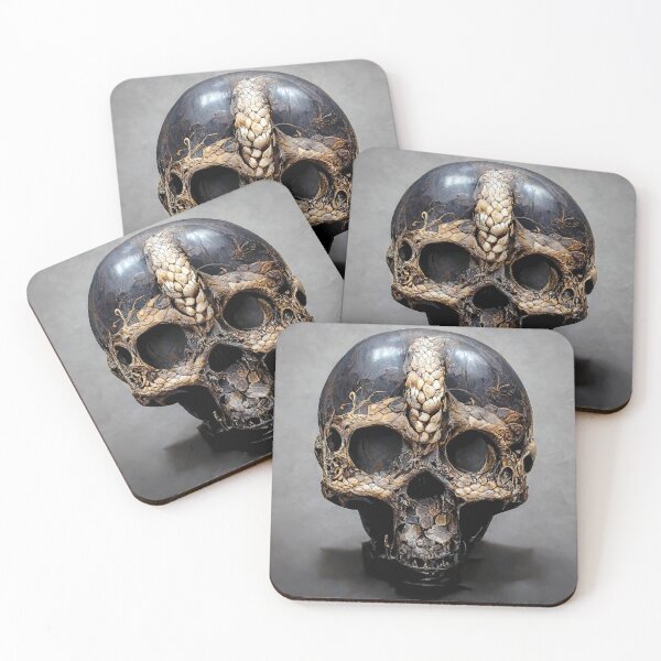Item preview, Alien Monkey Skull designed and sold by TheCrankyHare.