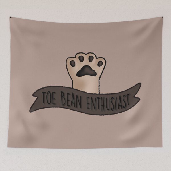 Item preview, Toe Bean Enthusiast Cream With Black Bean designed and sold by Zephyr-Studio.