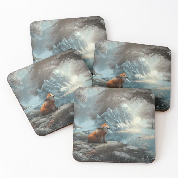Item preview, Fox in Landscape designed and sold by Poetic Patterns Studio.