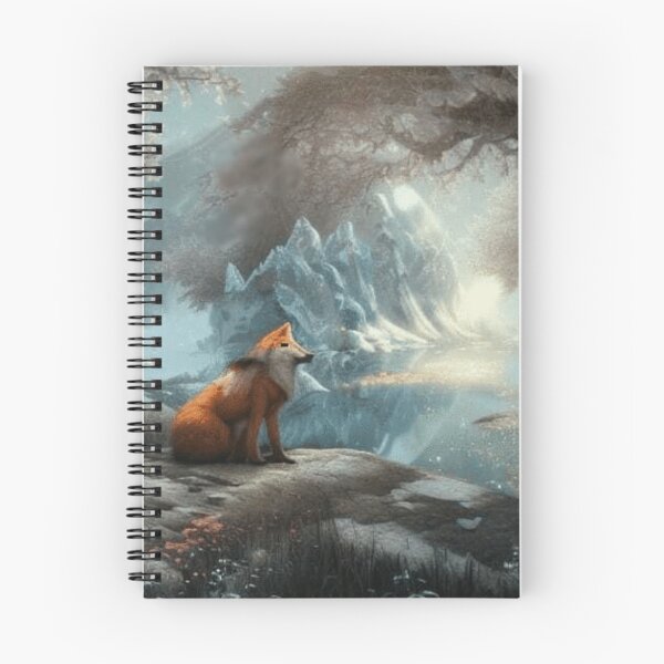Aperçu de l'œuvre Renard dans le paysage créée et vendue par Poetic Patterns Studio.