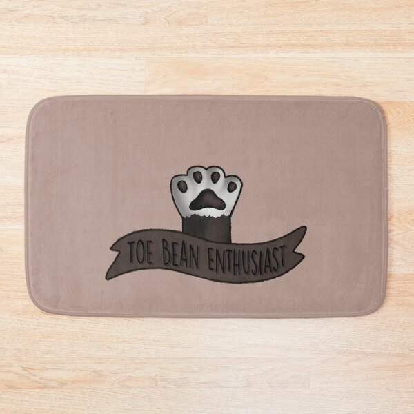 Item preview, Toe Bean Enthusiast Black And White With Black Bean designed and sold by Zephyr-Studio.