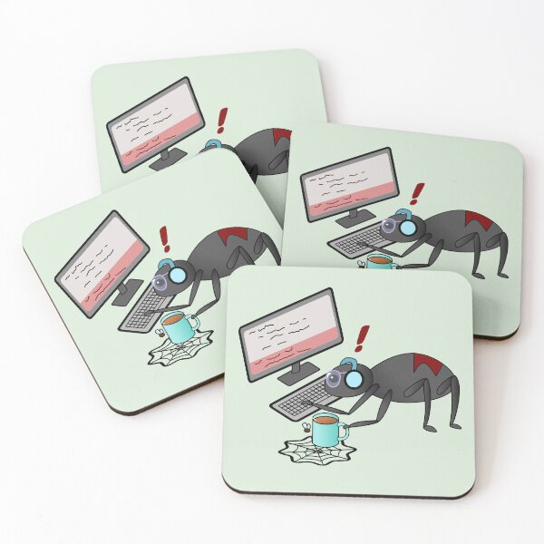 Item preview, Spider the Code Debugger designed and sold by chrispy doodles.