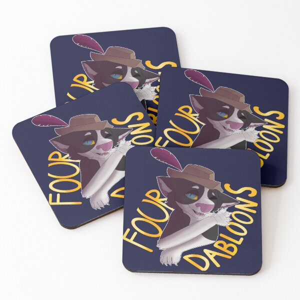 Item preview, Four Dabloons Cat designed and sold by Furmewolfy.