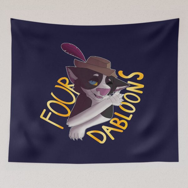 Item preview, Four Dabloons Cat designed and sold by Furmewolfy.