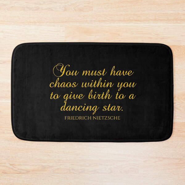 Item preview, You Must Have Chaos Within You To Give Birth To A Dancing Star - Friedrich Nietzsche Quotes designed and sold by PhiloJourney.