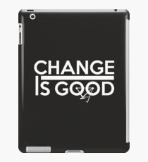 Veränderung ist gut iPad-Hülle & Klebefolie