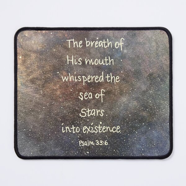 Item preview, Psalm 33:6 Whispered the Stars designed and sold by moore4god.