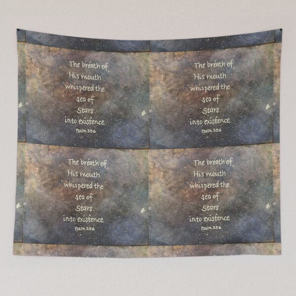 Item preview, Psalm 33:6 Whispered the Stars designed and sold by moore4god.