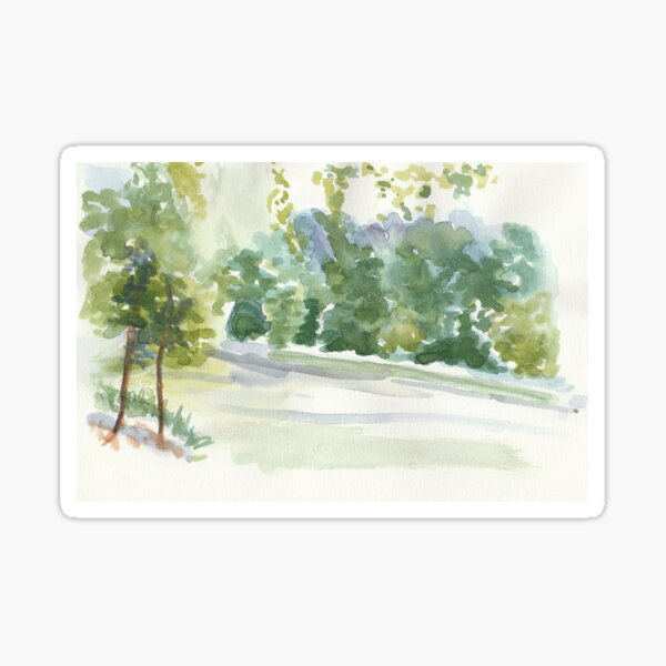 Portic Brussels: Bois de La Cambre Sticker