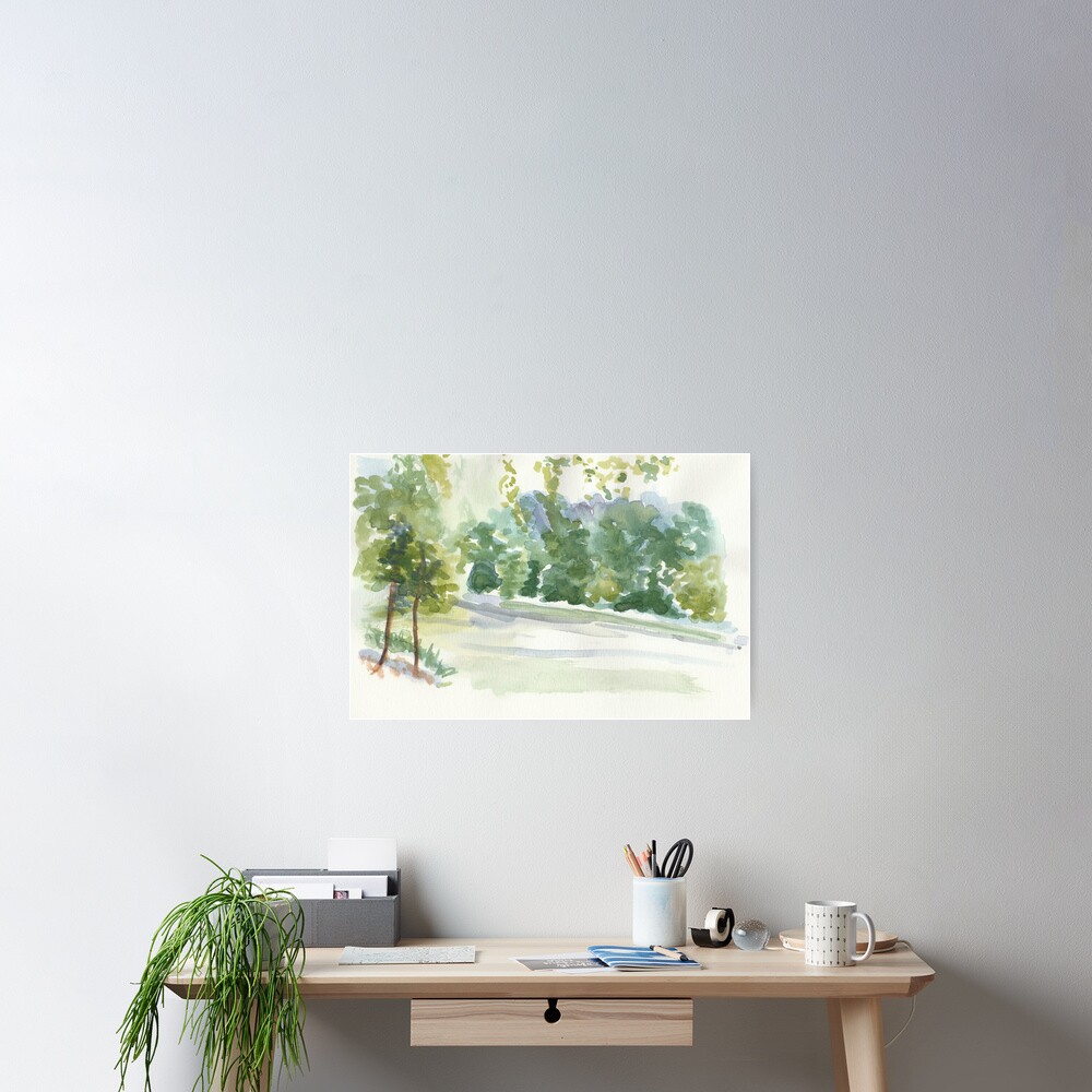Portic Brussels: Bois de La Cambre Poster