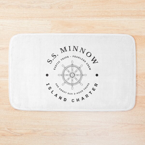 Item preview, S.S. Minnow Island Charter - modern vintage logo designed and sold by Primotees.