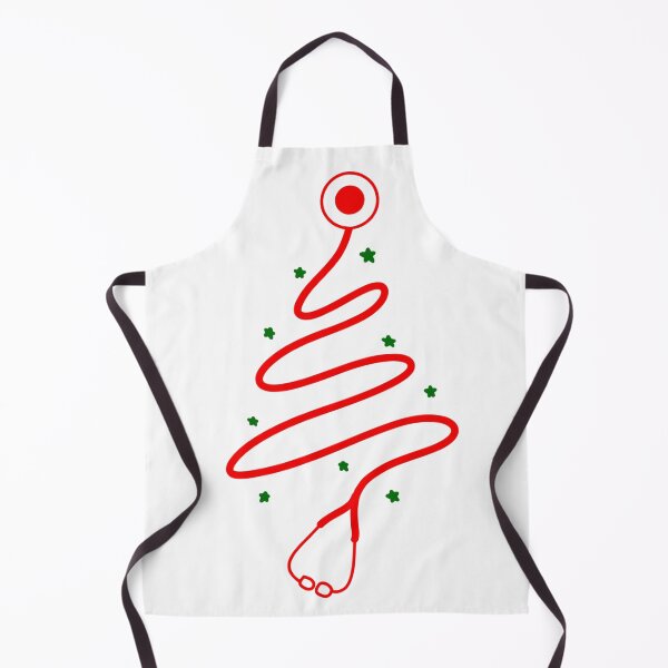 Item preview, Scribble stethoscope tree (red) designed and sold by RandiMullins.