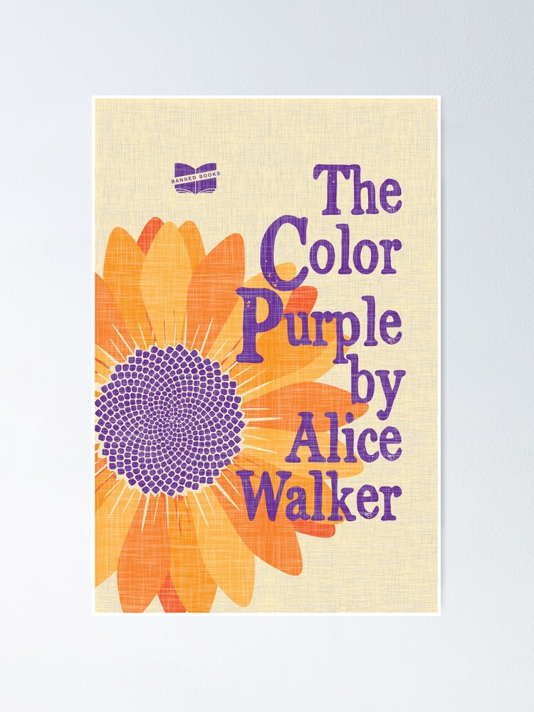"Banned Books: The Color Purple" Poster for Sale by stonypoint | Redbubble