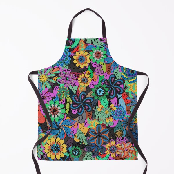 Item preview, Abstract floral summer garden designed and sold by FGCART.