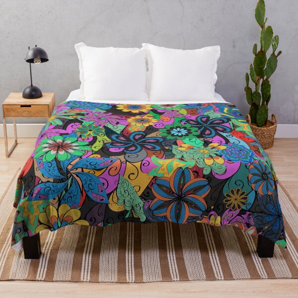 Item preview, Abstract floral summer garden designed and sold by FGCART.