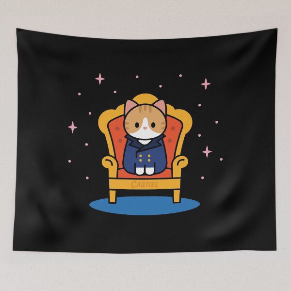 Item preview, Fancy Castiel the Cat designed and sold by meugraphics.