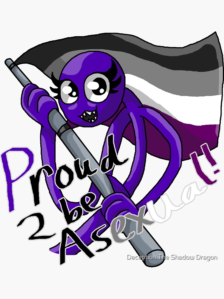 Purple Rainbow Friend Sticker for Sale by TheBullishRhino in 2023