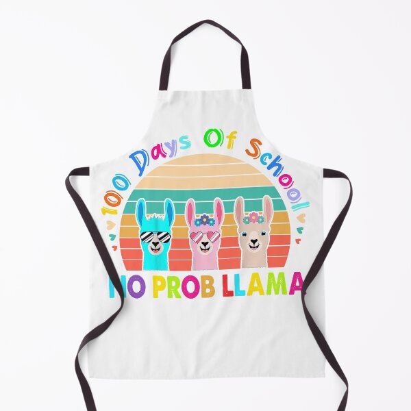 Item preview, 100 Days Of School No Prob Llama designed and sold by SamArtistbyAUS.