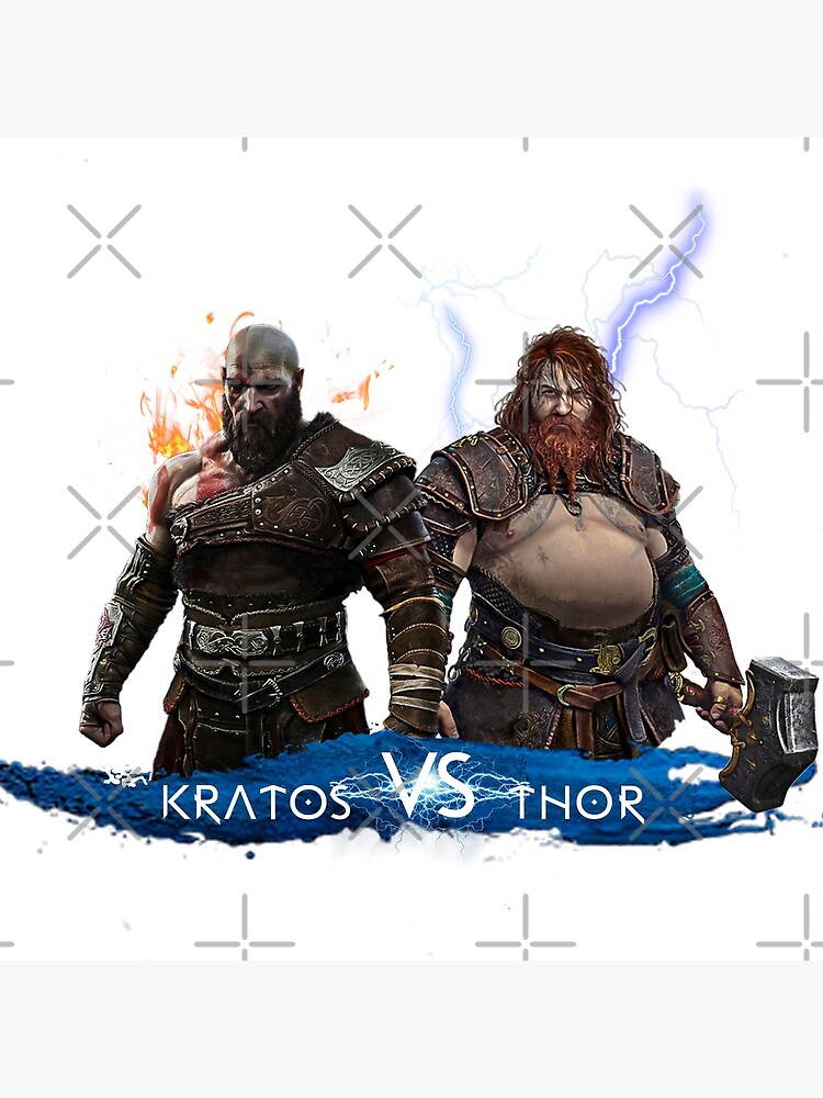 The Art of God of War on X: Kratos vs Thor⚡ #GodofWarRagnarok