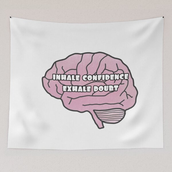 Item preview, Inhale confidence exhale doubt  designed and sold by ThemindofTee.