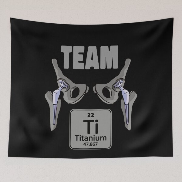 Item preview, Funny Titianium Hip Replacement Joint Surgery Recovery designed and sold by MrEddie10.