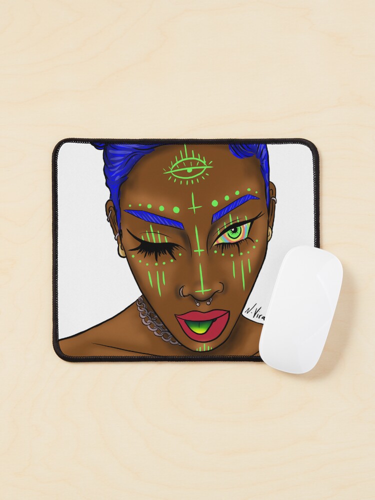 Thumbnail 1 of 5, Mouse Pad, Life's a trip designed and sold by VirafuentesArt.