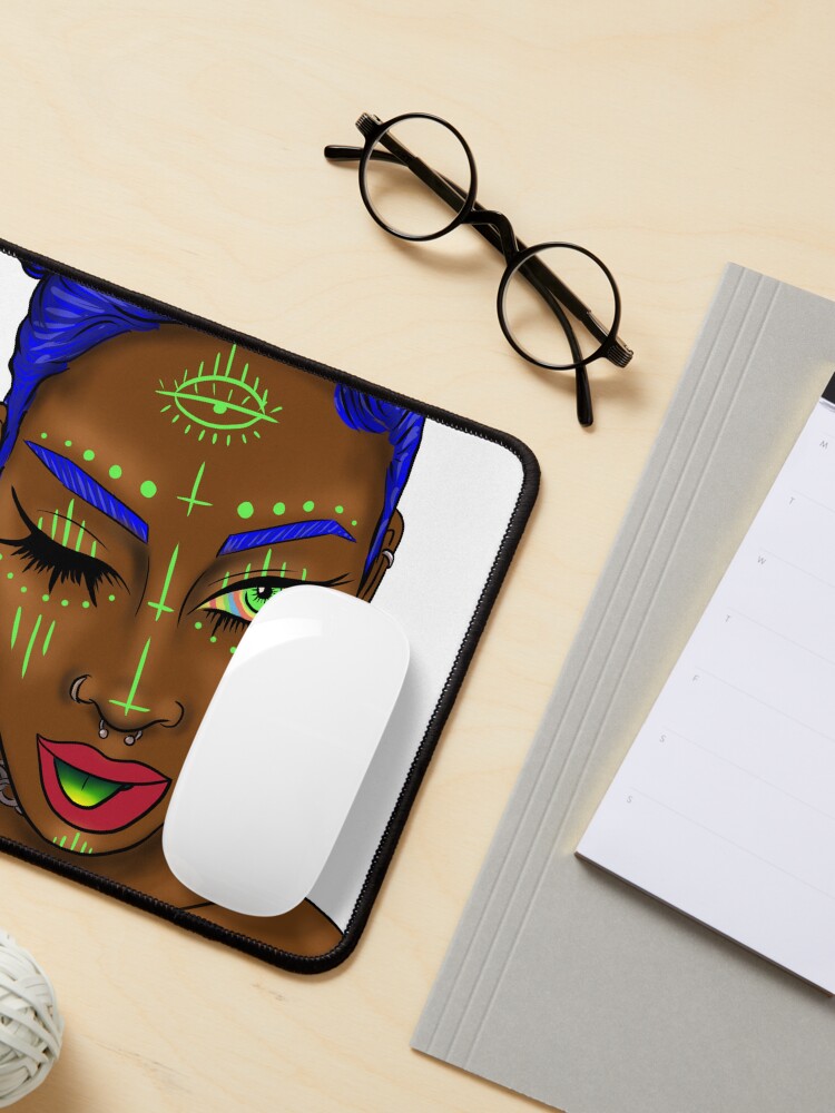 Thumbnail 3 of 5, Mouse Pad, Life's a trip designed and sold by VirafuentesArt.