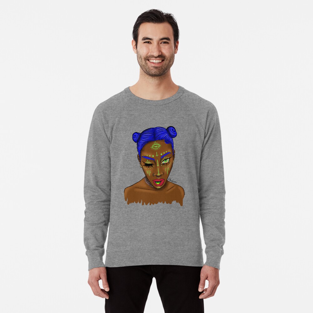 Item preview, Lightweight Sweatshirt designed and sold by VirafuentesArt.